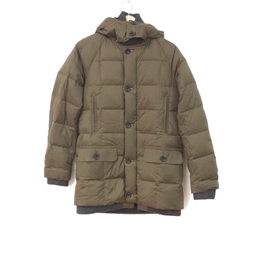 【中古】nano universe(ナノユニバース) ダウンコート 長袖/NISHIKAWA DOWN/冬 カーキ 【中古】nano universe(ナノユニバース) ダウンコート 長袖/NISHIKAWA DOWN/冬 カーキ