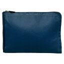 【新着】【中古】HERMES(エルメス) ジップコンピューター クラッチバッグ ブルージーン