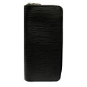 【新着】【中古】LOUIS VUITTON(ルイヴィトン) ジッピー・ウォレット ヴェルティカル 長財布 イニシャル刻印 ブルーマリーヌ レザー