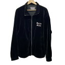 【中古】WACKO MARIA(ワコマリア) ジャージ ジップアップ 黒×白