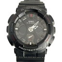 【中古】CASIO(カシオ) G-SHOCK 腕時計 ラバーベルト 黒(2)
