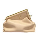 【新着】【中古】FENDI(フェンディ) ファーストミディアムバッグ クラッチバッグ 2WAY ピンク レザー