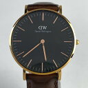 【中古】Daniel Wellington(ダニエルウェリントン) 腕時計 黒
