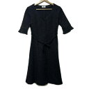 【新着】【中古】OLD ENGLAND(オールドイングランド) ワンピース Vネック/半袖/ロング/ニット ダークグレー(4)