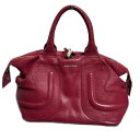 【中古】SEE BY CHLOE(シーバイクロエ) ハンドバッグ ピンク レザー