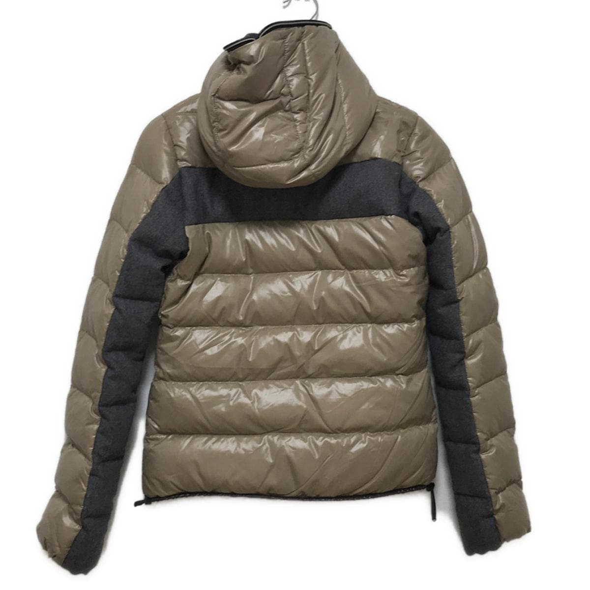 【中古】DUVETICA(デュベティカ) ANGUSINA ダウンジャケット 長袖/冬 ベージュ×ダークグレー×ダークブラウン