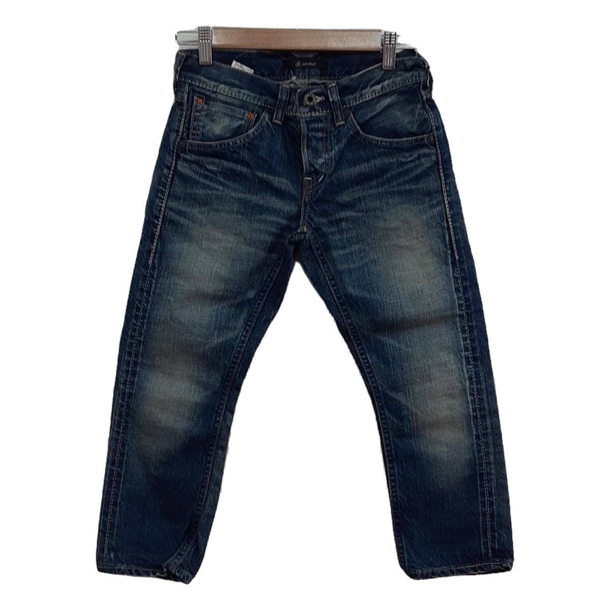 【中古】JOHN BULL(ジョンブル) ジーンズ クロップド(半端丈)/ダメージ加工 ブルー