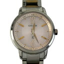 【中古】CITIZEN(シチズン) XC(クロスシー) 腕時計 エコドライブ/電波 ピンク(2)
