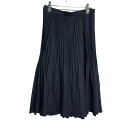 【中古】DAKS(ダックス) ロングスカート プリーツ 黒(4)