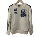 【中古】PEARLY GATES(パーリーゲイツ) 長袖セーター アイボリー×ダークネイビー