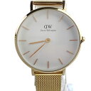 【中古】Daniel Wellington(ダニエルウェリントン) 腕時計 白