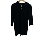 【中古】FOXEY(フォクシー) コート 七分袖/ジップアップ/春/秋 ダークネイビー