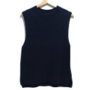 【中古】MACKINTOSH PHILOSOPHY(マッキントッシュフィロソフィー) ベスト ニット ダークネイビー(4)