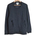 【中古】snowpeak(スノーピーク) 長袖セーター クルーネック ダークグレー(4)