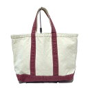 【新着】【中古】sitaparantica(シータパランティカ) トートバッグ アイボリー×レッド(4)