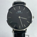 【中古】Daniel Wellington(ダニエルウェリントン) 腕時計 黒