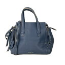 【中古】RADLEY(ラドリー) ハンドバッグ ブルーグレー レザー