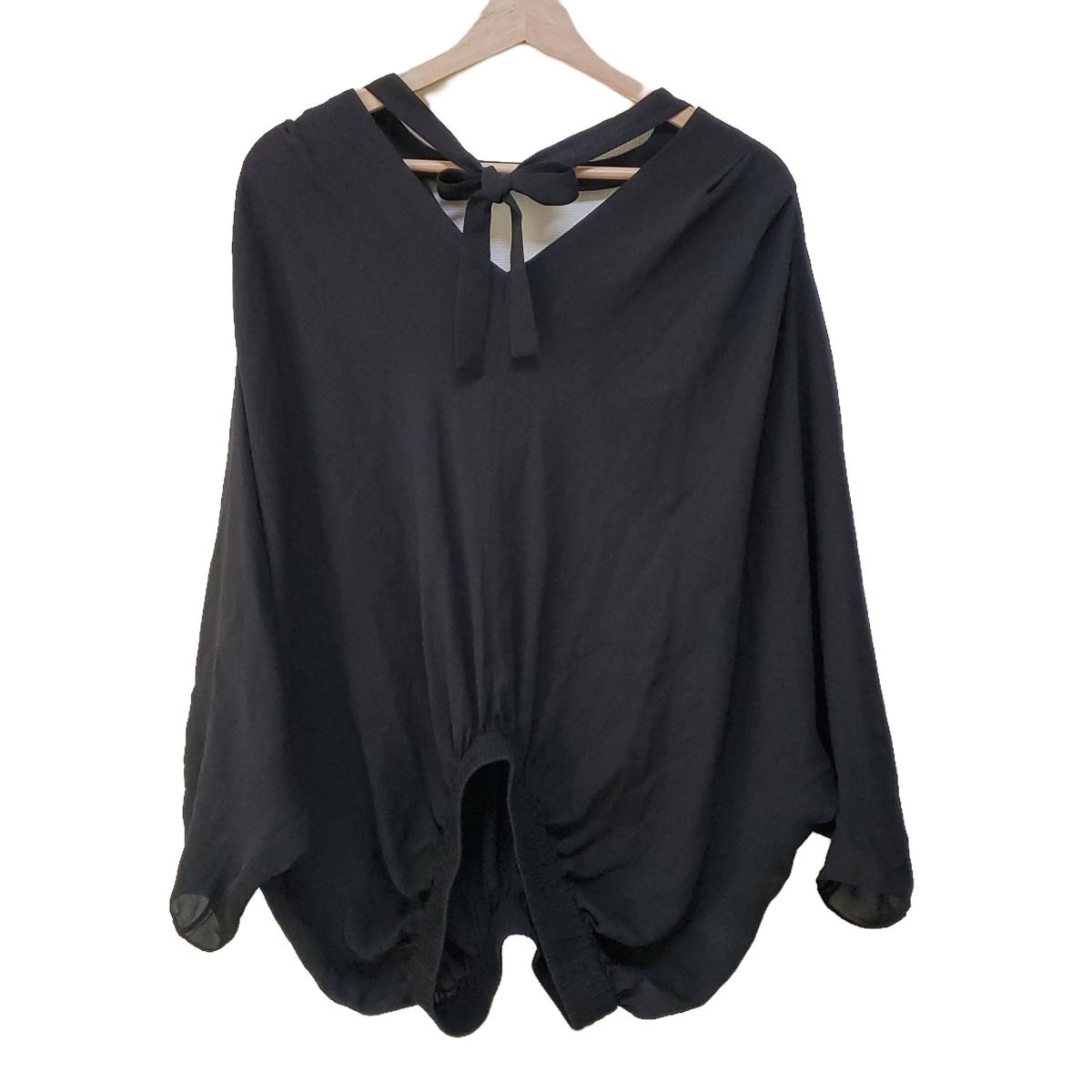 【中古】DAMAcollection(ダーマコレクション) チュニック ホルターネックチュニック 黒