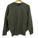 【中古】POLObyRalphLauren(ポロラルフローレン) 長袖セーター クルーネック グレー