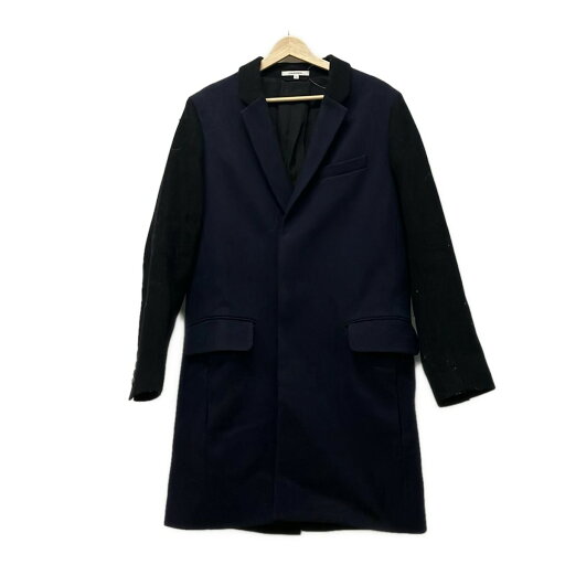 【中古】CARVEN(カルヴェン) コート 長袖/冬 パープル×黒 【中古】CARVEN(カルヴェン) コート 長袖/冬 パープル×黒