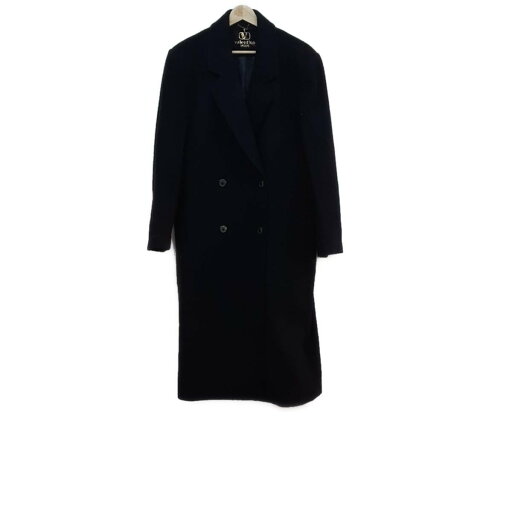 【中古】VALENTINO(バレンチノ) コート 長袖/ロング丈/冬 黒 【中古】VALENTINO(バレンチノ) コート 長袖/ロング丈/冬 黒