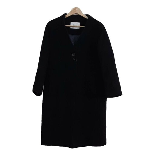 【中古】SLOBE IENA(スローブイエナ) コート 長袖/冬 黒 【中古】SLOBE IENA(スローブイエナ) コート 長袖/冬 黒