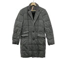 【中古】粧う YOSOOU(ヨソオウ) ダウンコート 長袖/ヘリンボーン/冬/BEAMS LIGHTコラボ グレー(4)
