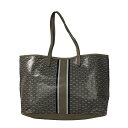 【中古】TORY BURCH(トリーバーチ) トートバッグ グレー×ライトグレー×ダークネイビー レザー