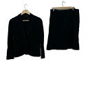 【中古】UNTITLED(アンタイトル) スカートスーツ 黒
