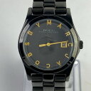 【中古】MARC BY MARC JACOBS(マークバイマークジェイコブス) 腕時計 黒