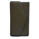 【中古】BONAVENTURA(ボナベンチュラ) 携帯電話ケース スマートフォンケース ピンクベージュ レザー