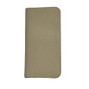【中古】BONAVENTURA(ボナベンチュラ) 携帯電話ケース ベージュ レザー