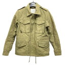 【中古】HYKE(ハイク) M-51 TYPE FIELD JACKET(フィールド ジャケット) ジャケット 長袖/ジップアップ/ミリタリージャケット/オールシーズン カーキ(4)