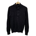 【中古】CalvinKlein(カルバンクライン) 長袖セーター ハイネック ダークグレー