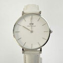 【中古】Daniel Wellington(ダニエルウェリントン) クラシック ペティット ボンダイ 腕時計 白