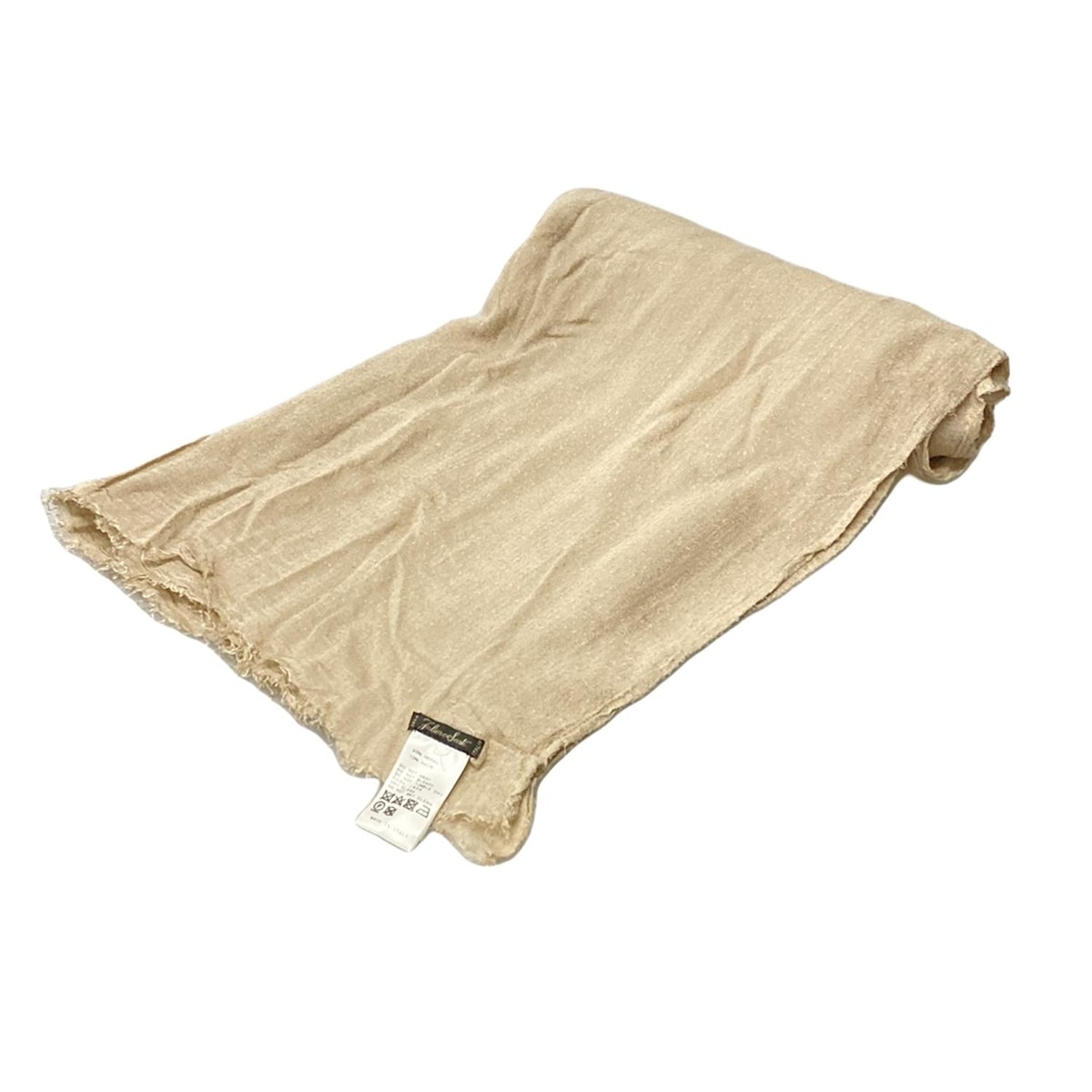 【中古】Falierosarti(ファリエロサルティ) ストール(ショール) ベージュ