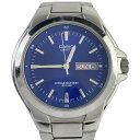 【中古】CASIO(カシオ) 腕時計 ブルー