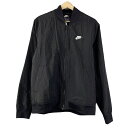 【中古】NIKE(ナイキ) ブルゾン 長袖/秋/冬 黒×白(4)