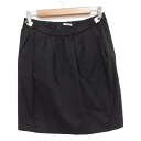 【中古】miumiu(ミュウミュウ) ミニスカート 黒