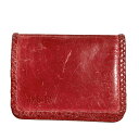【中古】ANNA SUI(アナスイ) パスケース 花柄 ピンク レザー