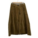 【中古】Gramicci(グラミチ) ロングスカート コーデュロイ ダークブラウン(4)