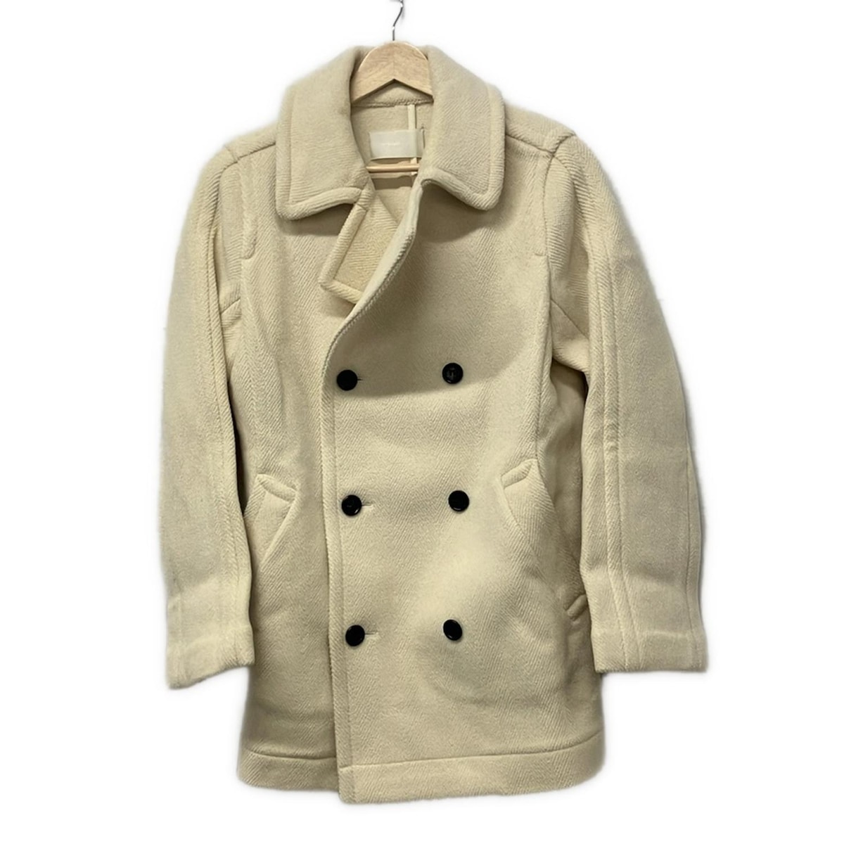 【中古】GALERIE VIE(ギャルリーヴィー) コート 冬物 アイボリー