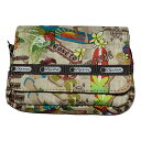 【中古】LESPORTSAC(レスポートサック) リストレット ミラー ベージュ×マルチ(4)