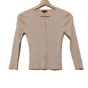 【中古】TOCCA(トッカ) カーディガン 長袖/シルク ライトピンク