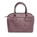 【中古】COACH(コーチ) ハンドバッグ ピンク レザー