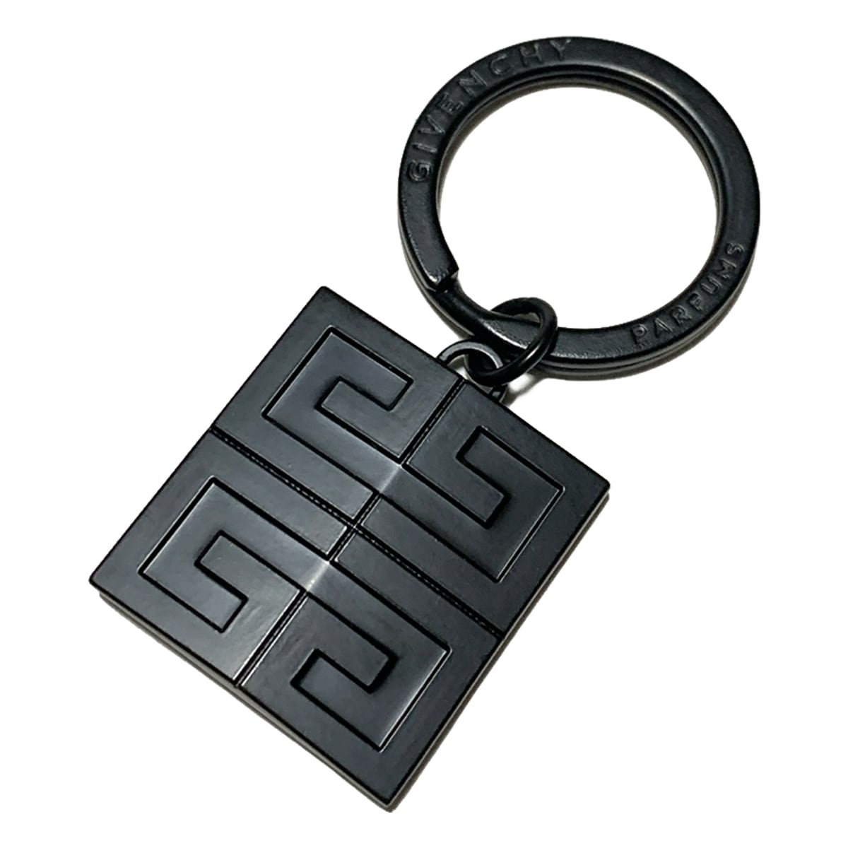 【中古】GIVENCHYParfums(ジバンシーパフューム) キーホルダー(チャーム) 黒