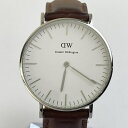 【中古】Daniel Wellington(ダニエルウェリントン) 腕時計 白
