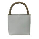 【中古】MACKINTOSH PHILOSOPHY(マッキントッシュフィロソフィー) ハンドバッグ 白×ライトブラウン