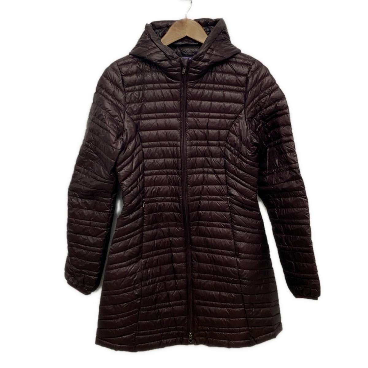 【中古】Patagonia(パタゴニア) ダウンコート 長袖/ジップアップ/冬 ダークブラウン