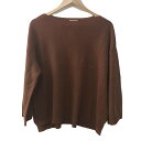 【中古】demylee(デミリー) 長袖セーター ブラウン(4)